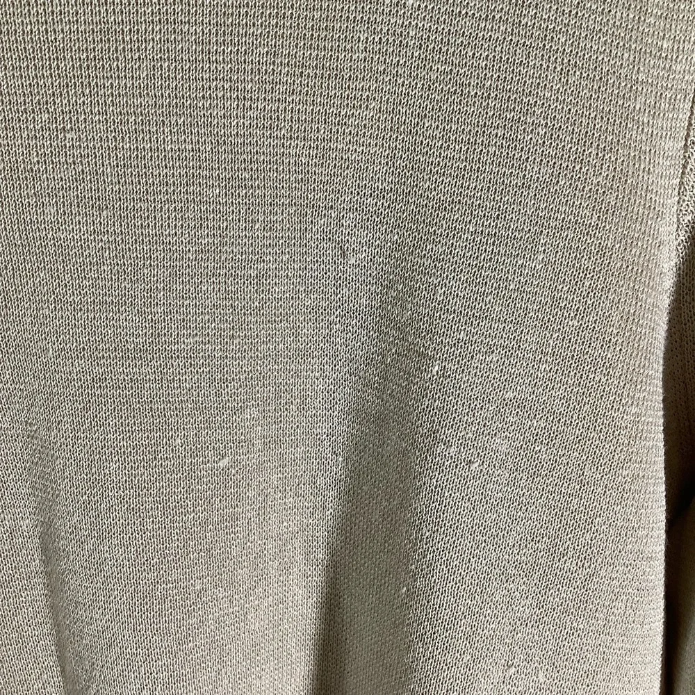 J. Crew Linen Blend Open Front Long Cardigan With Pockets Cream